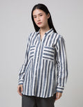 LS YD COTT SLUB STRI
