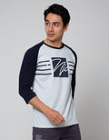 Nevada Logo In Men's Raglan T-Shirt