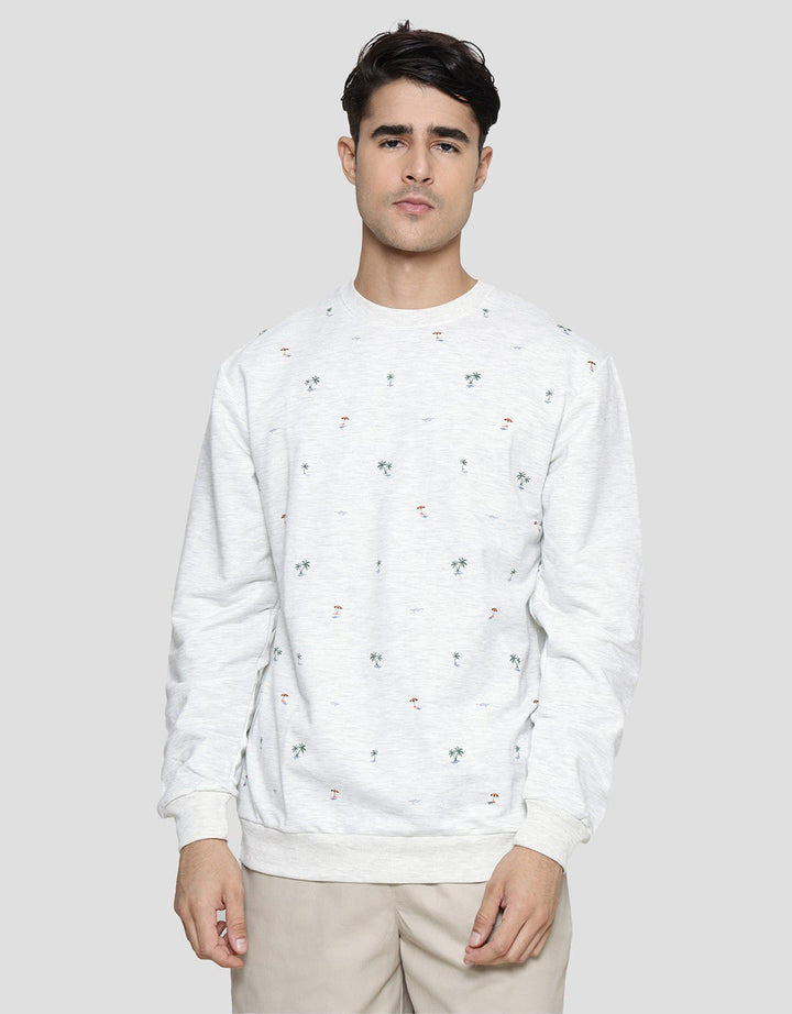 Details Print Coconut Sweater Men