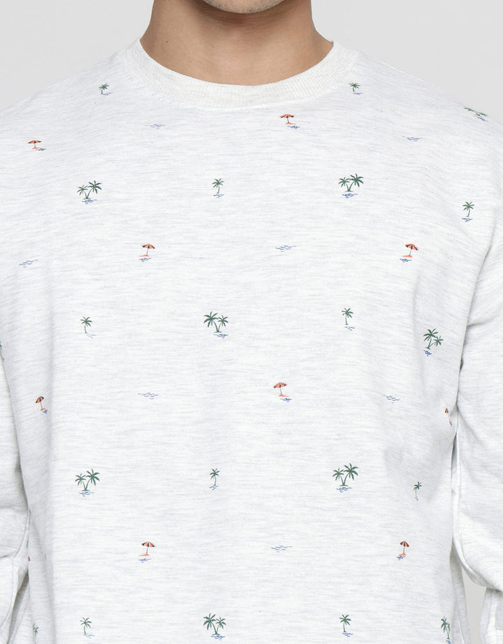 Details Print Coconut Sweater Men