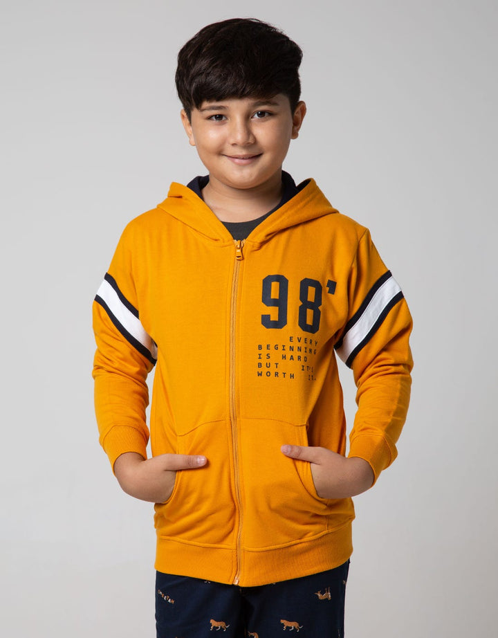 KNIT HOODIE JACKET 98