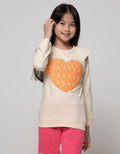 SWEATSHIRT HEART WIT