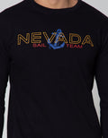 Nevada Long Sleeve T-Shirt Text Branding