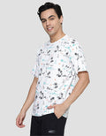 T Zone Summer Print Kaos Lengan Pendek Pria