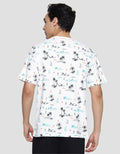 T Zone Summer Print Kaos Lengan Pendek Pria