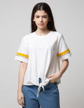 SS T-SHIRT TIE FRONT
