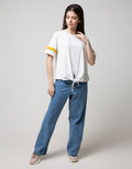 SS T-SHIRT TIE FRONT