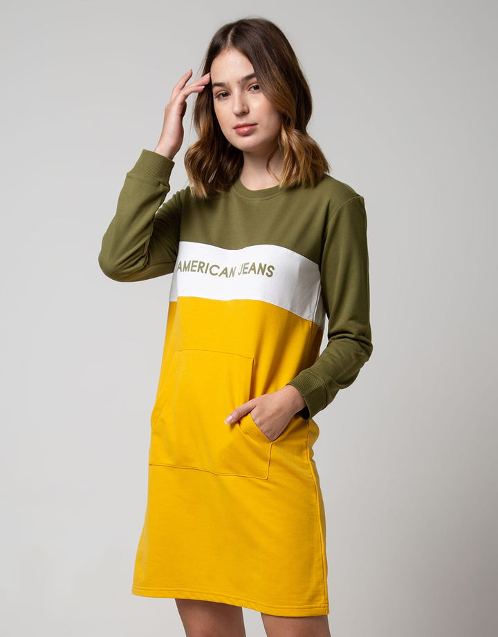 LS MIDI DRESS THREE
