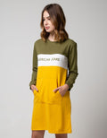 LS MIDI DRESS THREE
