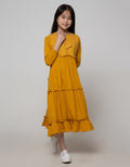 LS MAXI DRESS CLOTHES