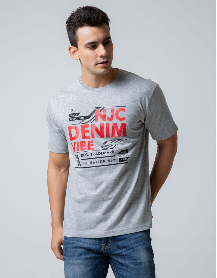 SS T-SHIRT TEXT NJC