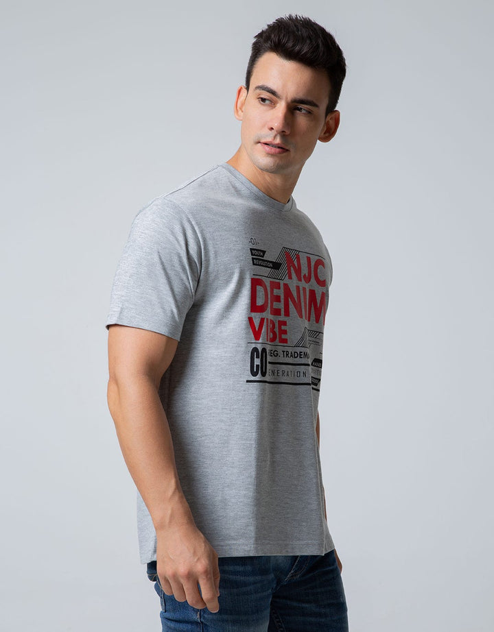 SS T-SHIRT TEXT NJC