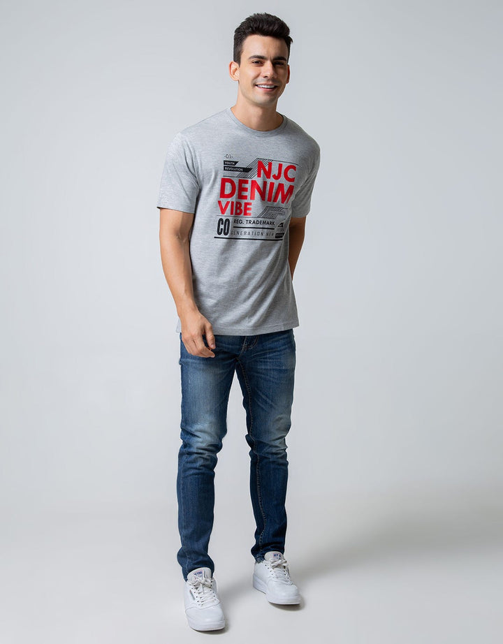 SS T-SHIRT TEXT NJC