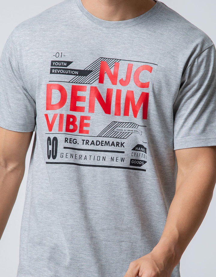 SS T-SHIRT TEXT NJC