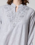 L/S GAMISH EMBOSS W