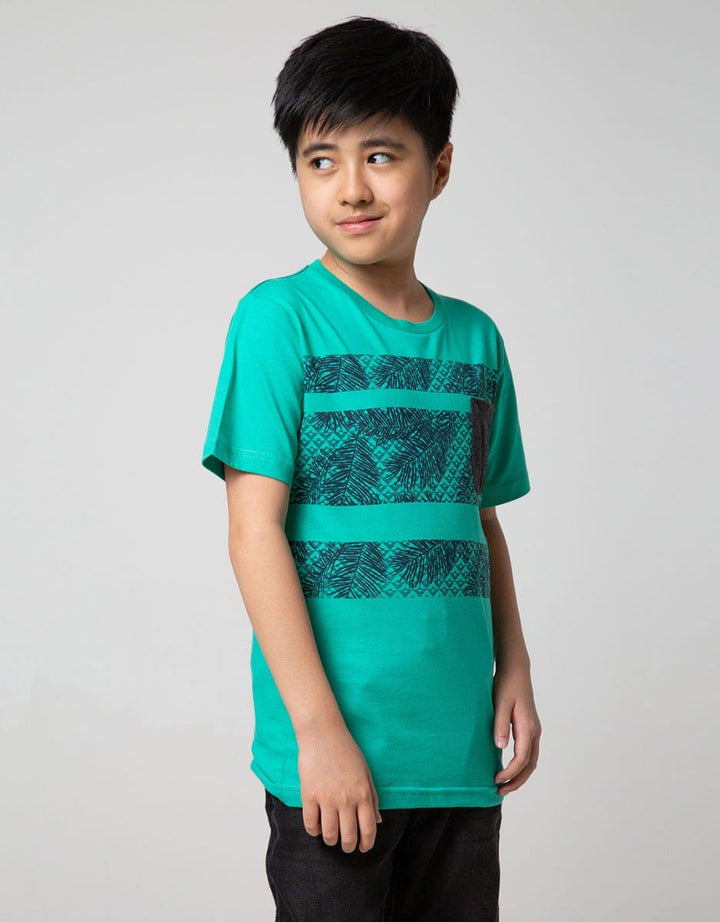 SS TSHIRT LEAVES WIT