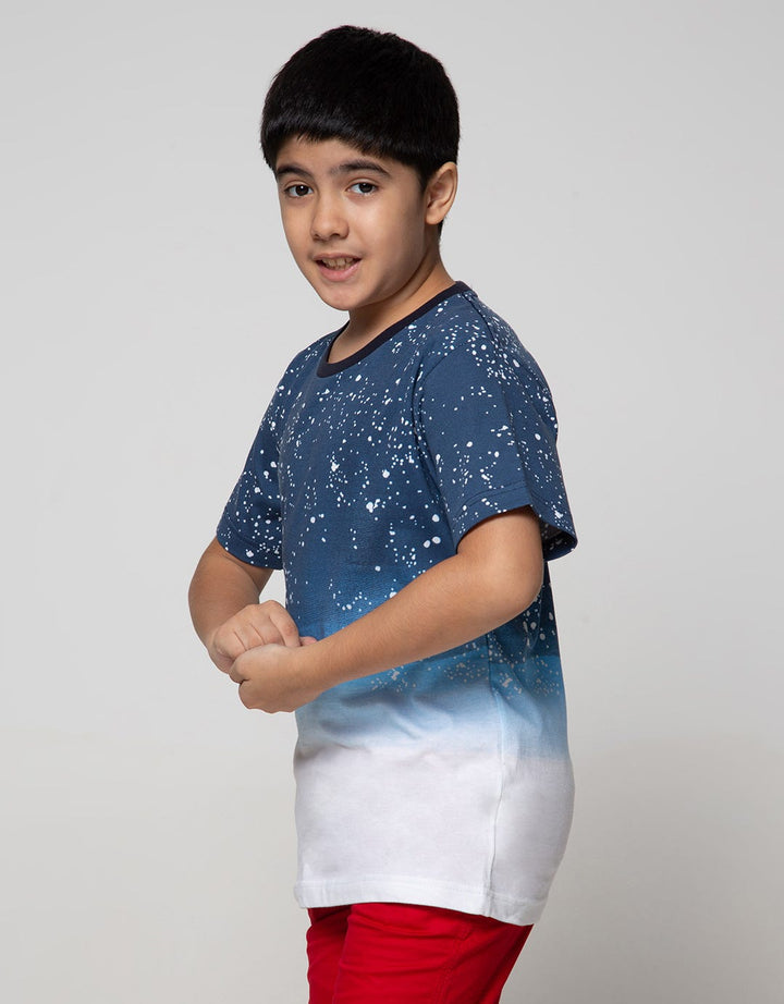 SS TSHIRT SPALSH GRA