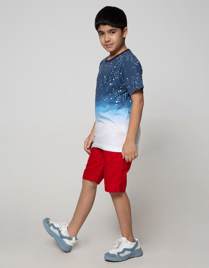 SS TSHIRT SPALSH GRA