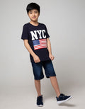 SS TSHIRT NYC FLAG T