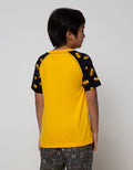 Character Batman Kaos Raglan Fullprint Logo Bordir