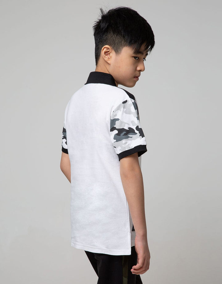 SS TSHIRT POLO CAMO