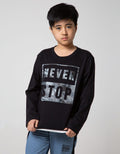 LS TSHIRT NEVER STOP