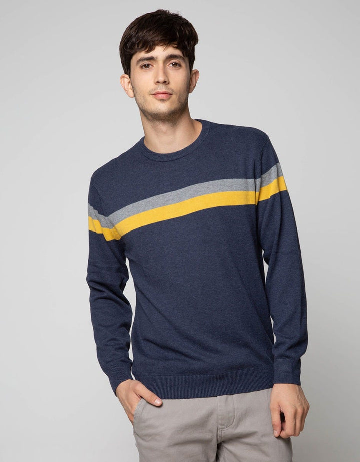 SWEATER COMBI LINE