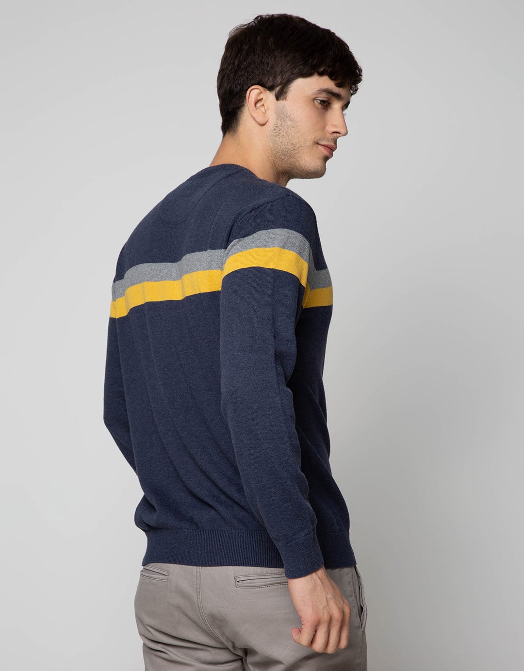 SWEATER COMBI LINE