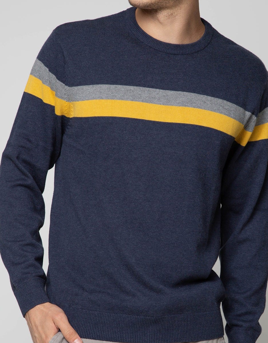 SWEATER COMBI LINE