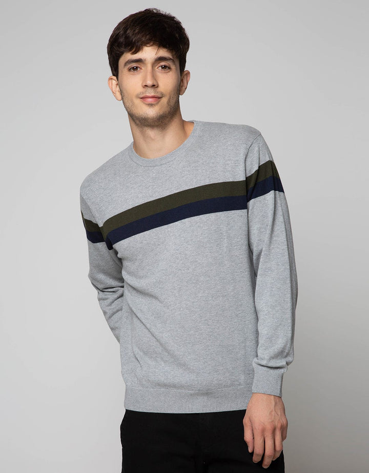 SWEATER COMBI LINE