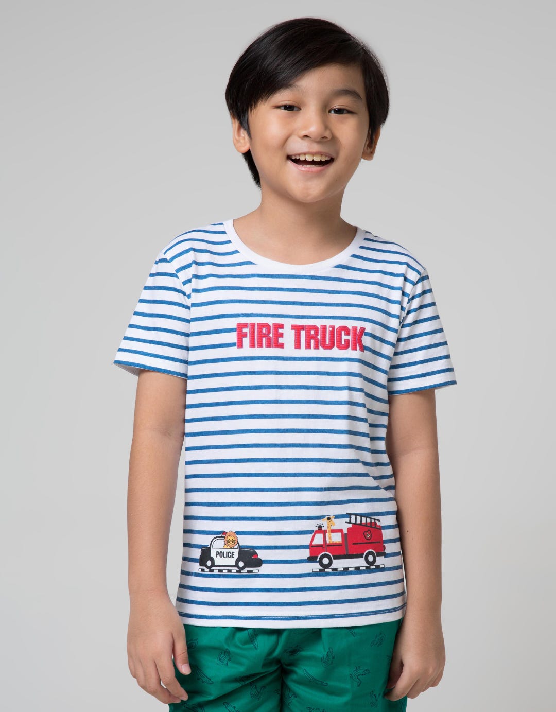 SS TSHIRT STRIPE FI