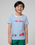 SS TSHIRT  STRIPE FI