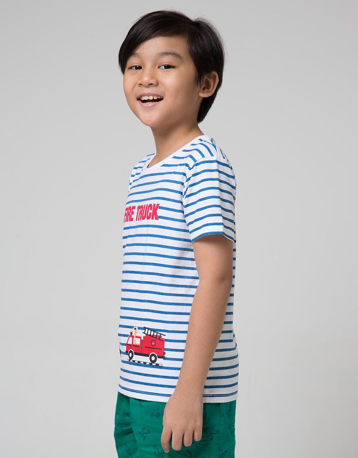 SS TSHIRT STRIPE FI