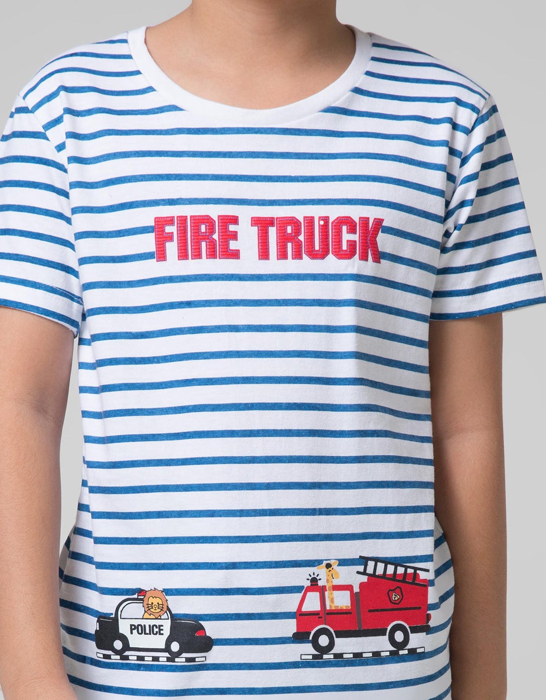 SS TSHIRT STRIPE FI