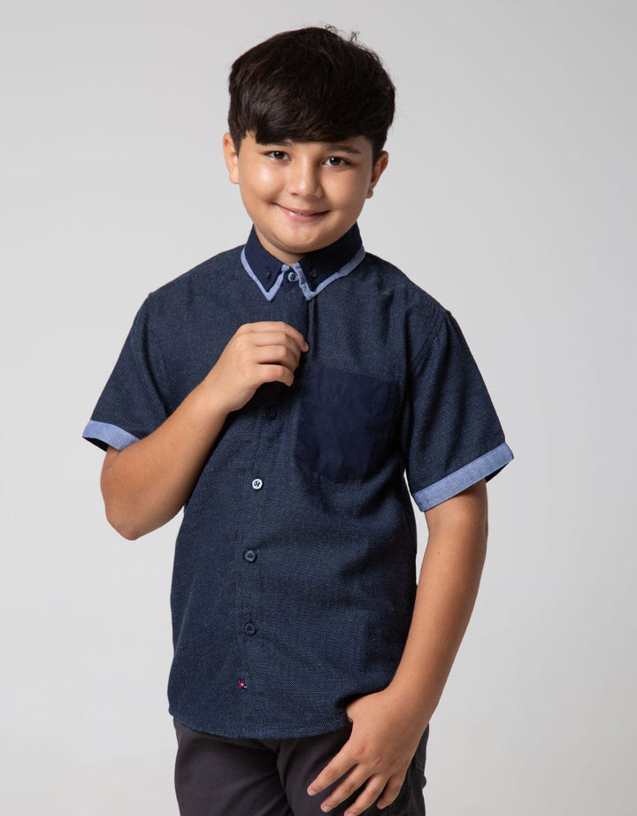 SS SHIRT YARNDYE TEX