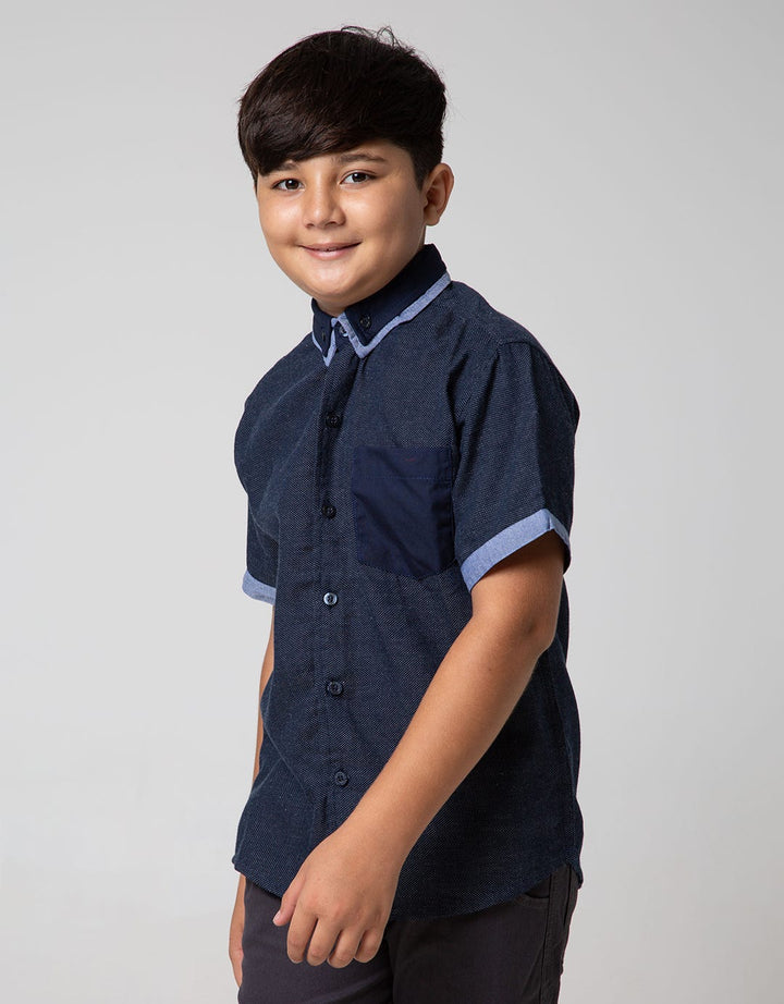 SS SHIRT YARNDYE TEX