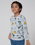Little M Sweater Fullprint Dino