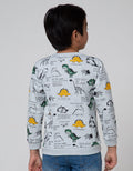 Little M Sweater Fullprint Dino