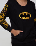 Character Batman Jaket Sweater Logo