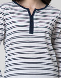 LS T-SHIRT V HENLEY