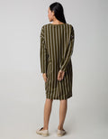 Phenomenal Long Sleeve Midi Dress Knit
