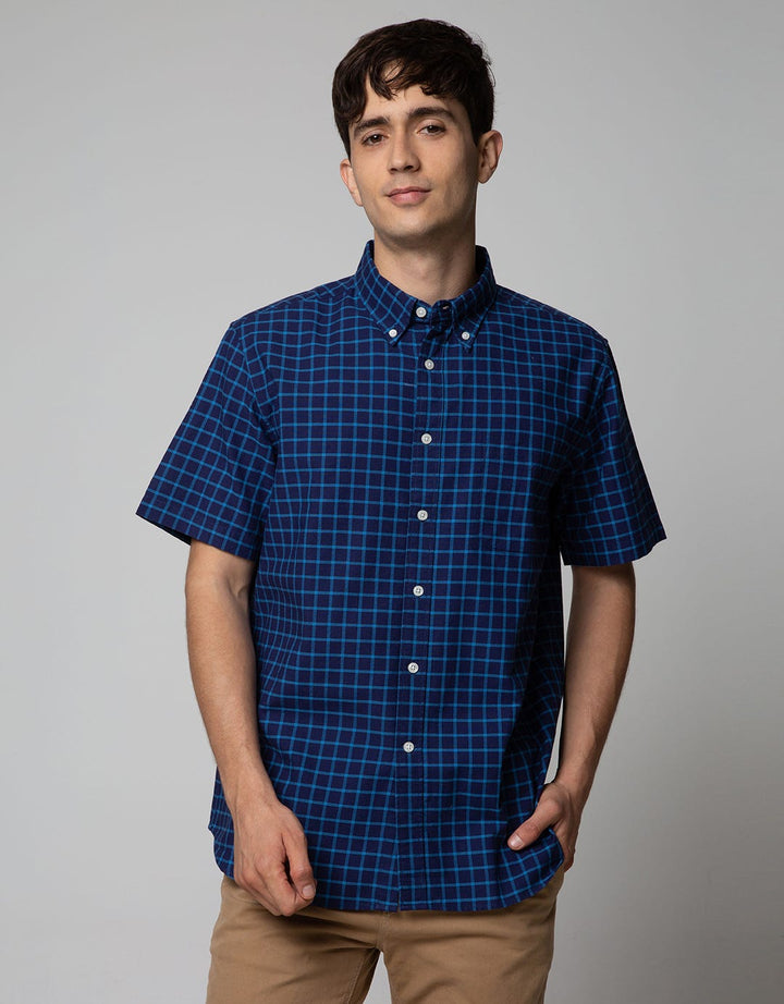 SS SHIRT OXFORD CHEC