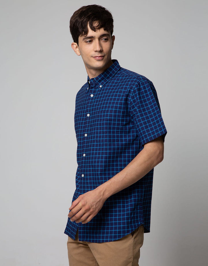 SS SHIRT OXFORD CHEC