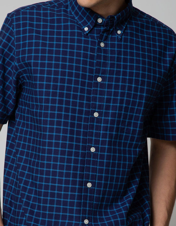 SS SHIRT OXFORD CHEC