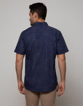 SS SHIRT PRINT LEAVE