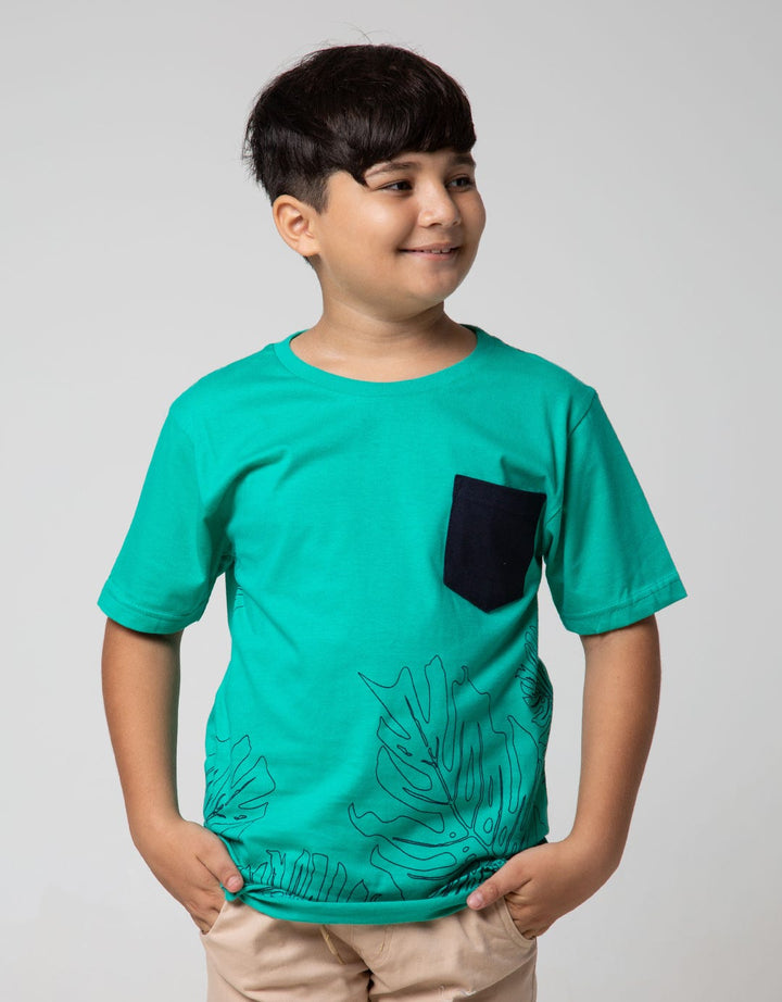 SS TSHIRT  PRINT LEA