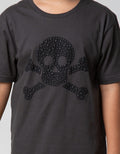 SS TSHIRT  SKULL WIT