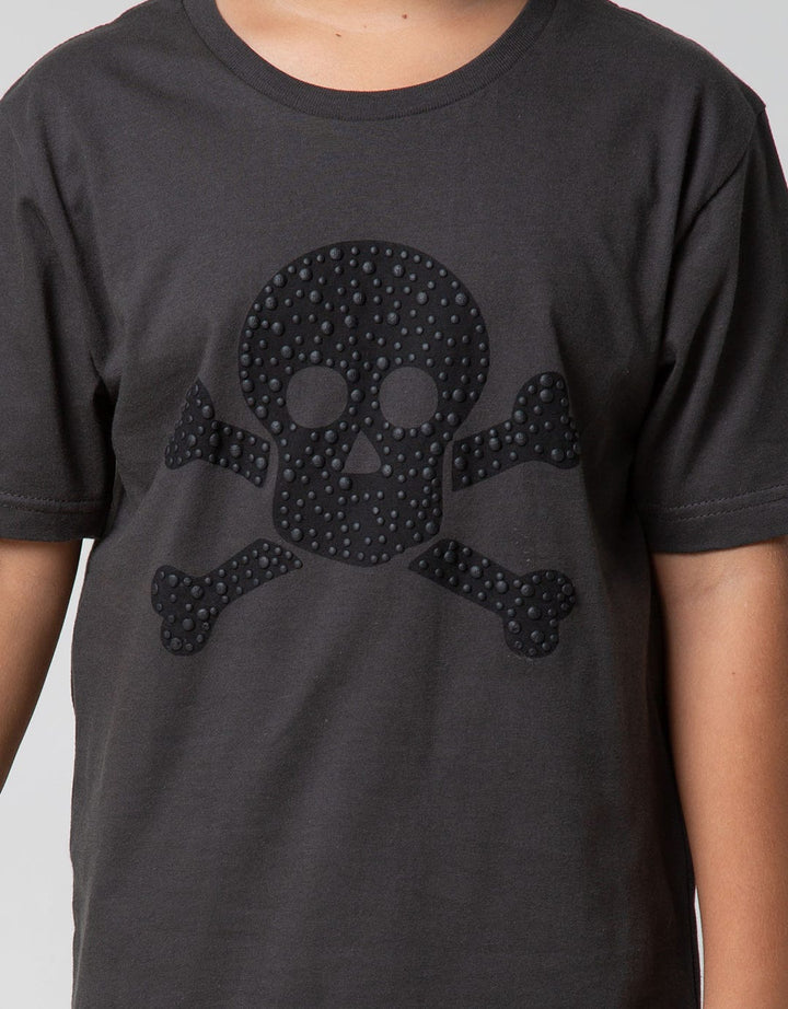 SS TSHIRT  SKULL WIT