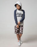 SWEATSHIRT HOODY RAG