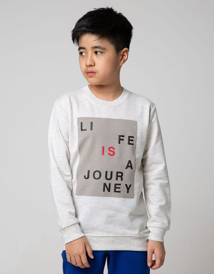 SWEATSHIRT LIFE IS A
